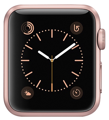Watch Series 2 (A1757) FACE ONLY, Rose Gold Aluminium, 38mm, B